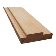 Double Rebate Maple External Door Jamb 140 x 40 x 44