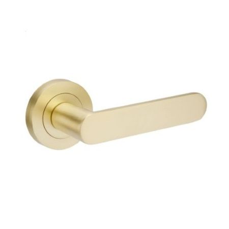 Duke passage set satin brass